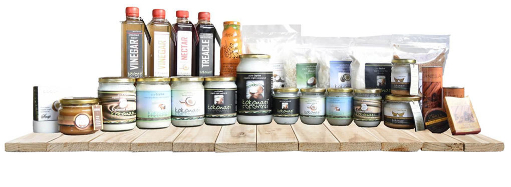 Ceylon Kokonati produkty